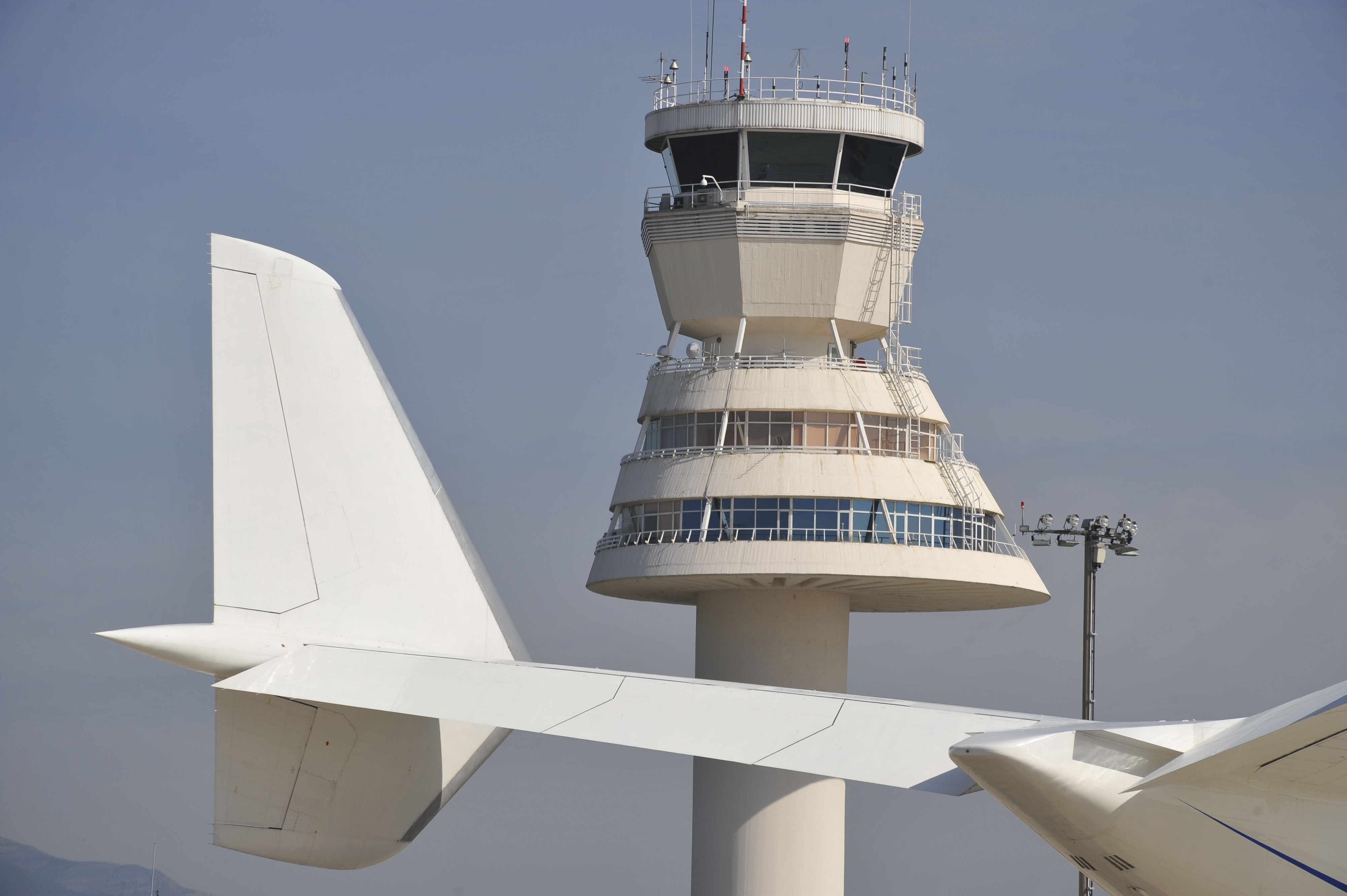 Torre de control de un aeropuerto