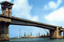 Vista lateral de Puente de Carranza