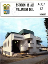 Portada Estaciones de autobuses realizadas en las décadas de los 80-90: Villanueva de la Serena