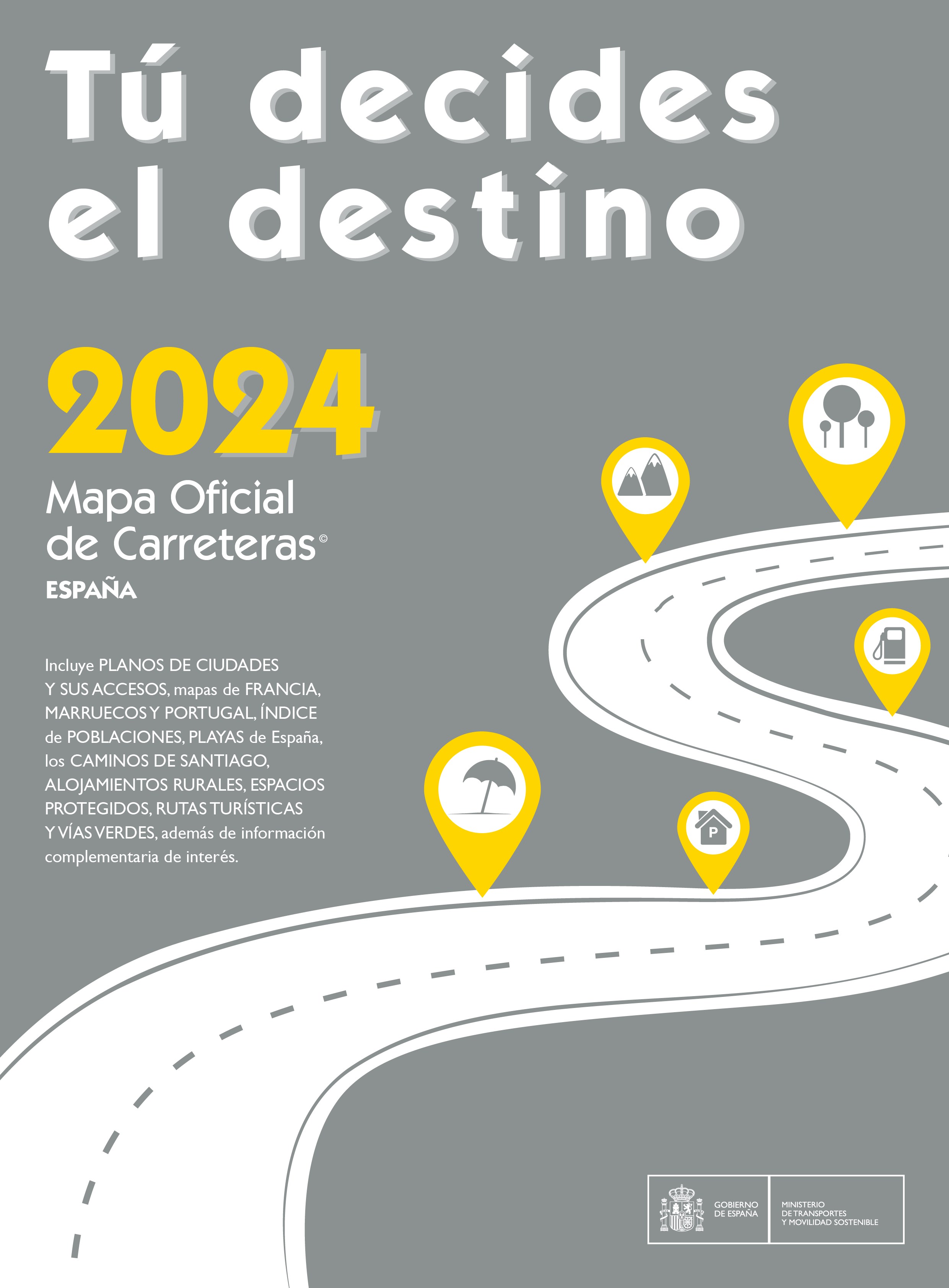Mapa Oficial de Carreteras 2024. Edición 59