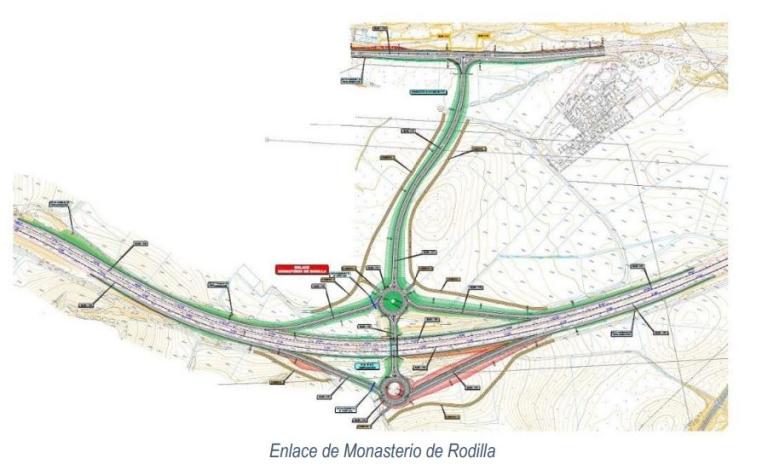 Imagen noticia: Enlace de Monasterio de Rodilla y  - Ministerio de Transportes, Movilidad y Agenda Urbana.
