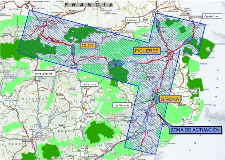 Imagen noticia: Mapa Carreteras Girona - Ministerio de Transportes, Movilidad y Agenda Urbana.