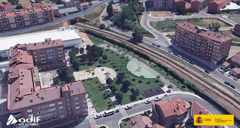 Imagen noticia: Situación actual del Parque Juan Pedro Aparicio - Ministerio de Transportes, Movilidad y Agenda Urbana.