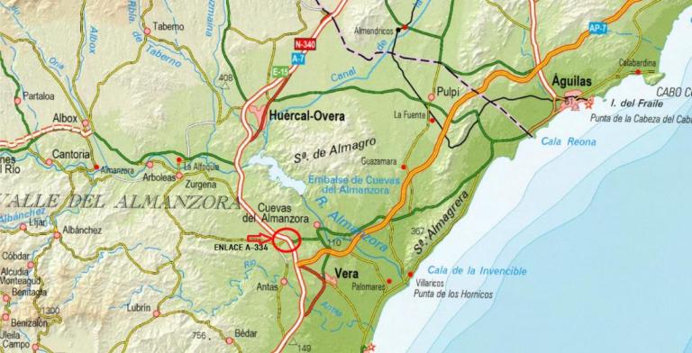 Imagen noticia: Mapa situación - Ministerio de Transportes, Movilidad y Agenda Urbana.