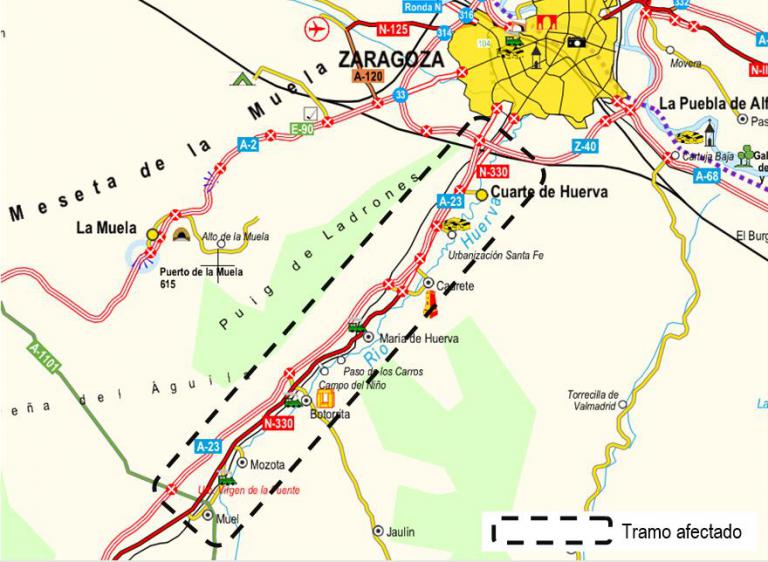 Imagen noticia: Mapa de actuación - Ministerio de Transportes, Movilidad y Agenda Urbana.
