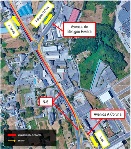 Mapa de carretera en Lugo - Ministerio de Transportes, Movilidad y Agenda Urbana. - Ministerio de Transportes, Movilidad y Agenda Urbana.