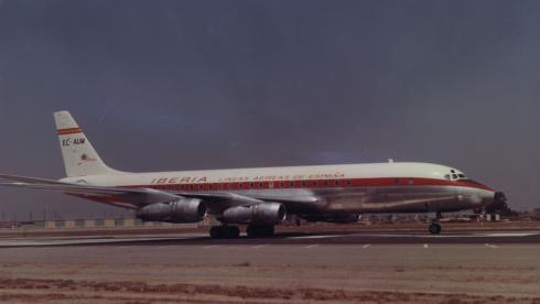 Foto del Douglas  DC-8 de Iberia